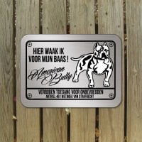 American Bully waakbord