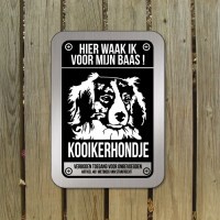 kooiker-hondje-bord