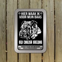 Old English Bulldog D4 zwart