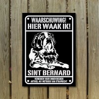 Sint Bernard waakbord